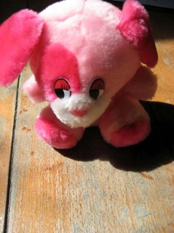 jouet en peluche lapin rose, Enlèvement ou Envoi, Ours