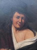 ECOLE FLAMANDE grand tableau signé 1800 -1900, Enlèvement ou Envoi