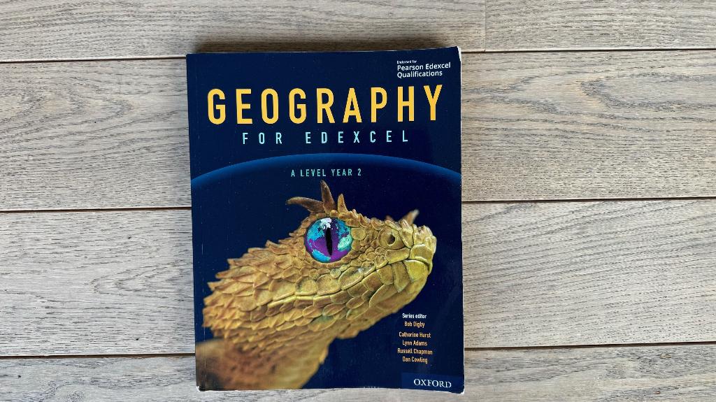 Geography for Edexcell a level Year 2 - Oxford, Boeken, Schoolboeken, Ophalen of Verzenden, Zo goed als nieuw, ASO, Aardrijkskunde