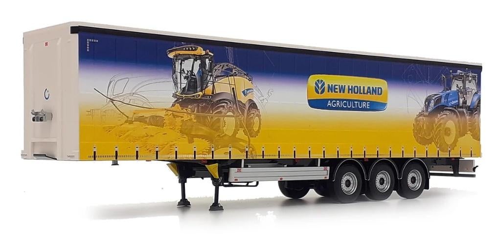Bande-annonce de New Holland Pacton Curtainsider, Hobby & Loisirs créatifs, Voitures miniatures | 1:32, Envoi, Neuf, Tracteur et Agriculture