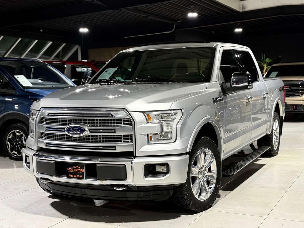 Ford USA F-150 3.5 EcoBOOST 370cv PLATINIUM LPG PANO CAMERA, Cuir, Argent ou Gris, Achat, Entreprise