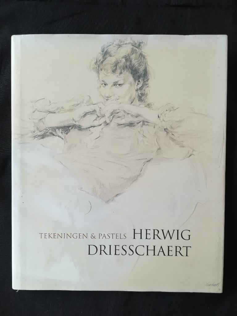 Tekeningen en pastels Herwig Driesschaert, Ophalen of Verzenden, Gelezen, Schilder- en Tekenkunst