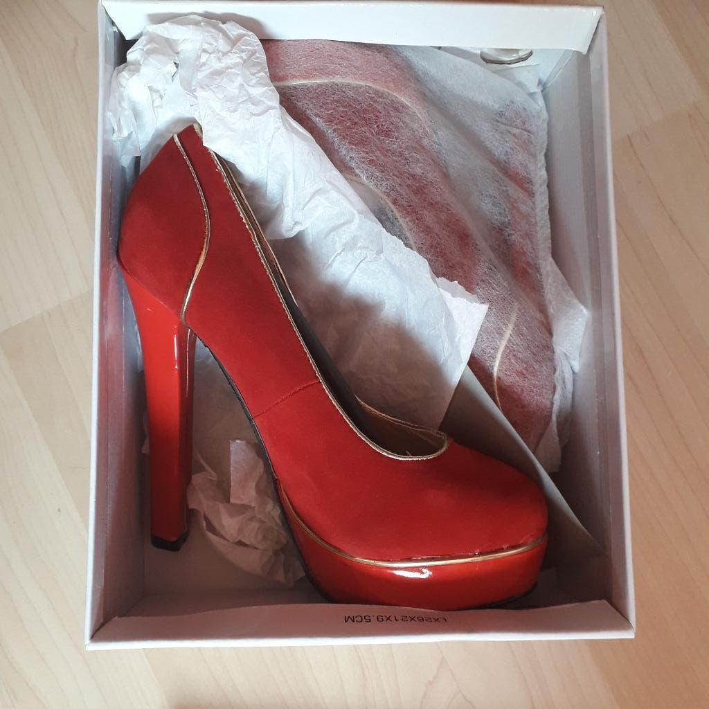 pumps, Pumps, Verzenden, Nieuw, Rood