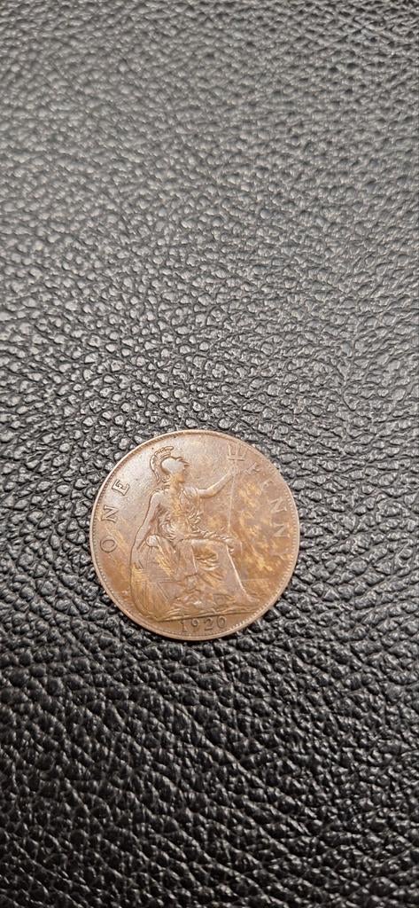 Great-Britain one penny 1920, Timbres & Monnaies, Pièces & Médailles, Enlèvement ou Envoi