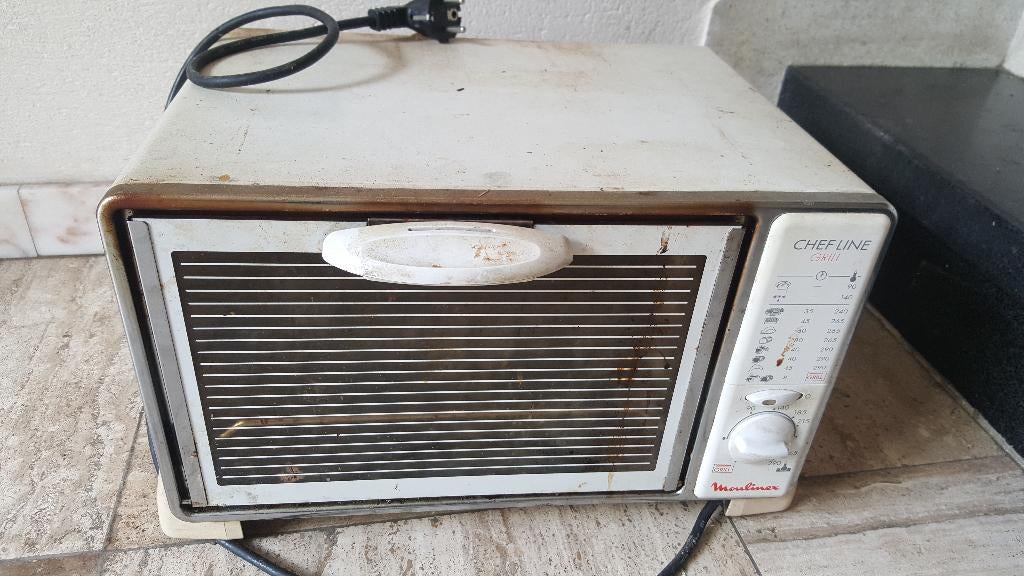 oven en grill - moulinex chef line, Enlèvement, Comme neuf