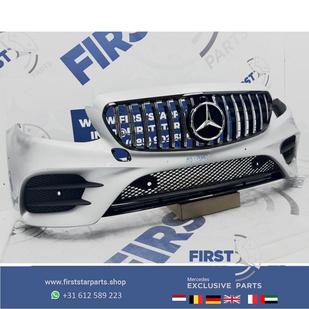 W213 BUMPER AMG LINE E43 VOORBUMPER COMPLEET + GT GRIL S213, Utilisé, -, Avant, -