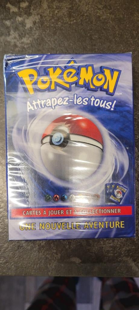 Deck pokémon 1ère édition scellé 1999 Fr, Enlèvement
