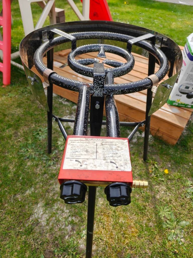 Paella brander, Ophalen