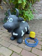 Originele Hippy Skippy Koe Zwart incl. pomp, Ophalen