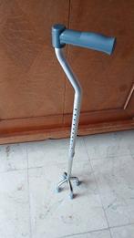 stevige wandelstok met brede voet, Enlèvement, Réglable en hauteur