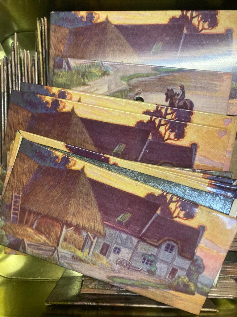 Plaatjes koffiemolens, Antiek en Kunst, Ophalen