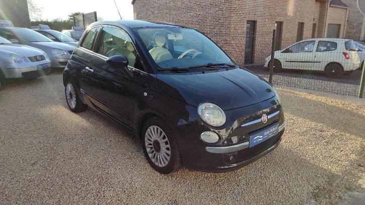 Fiat 500 Lounge 0.9i-Toit Pano-Climatisation, Auto's, Fiat, Bedrijf, Te koop, Airbags, Airconditioning, Boordcomputer, Centrale vergrendeling