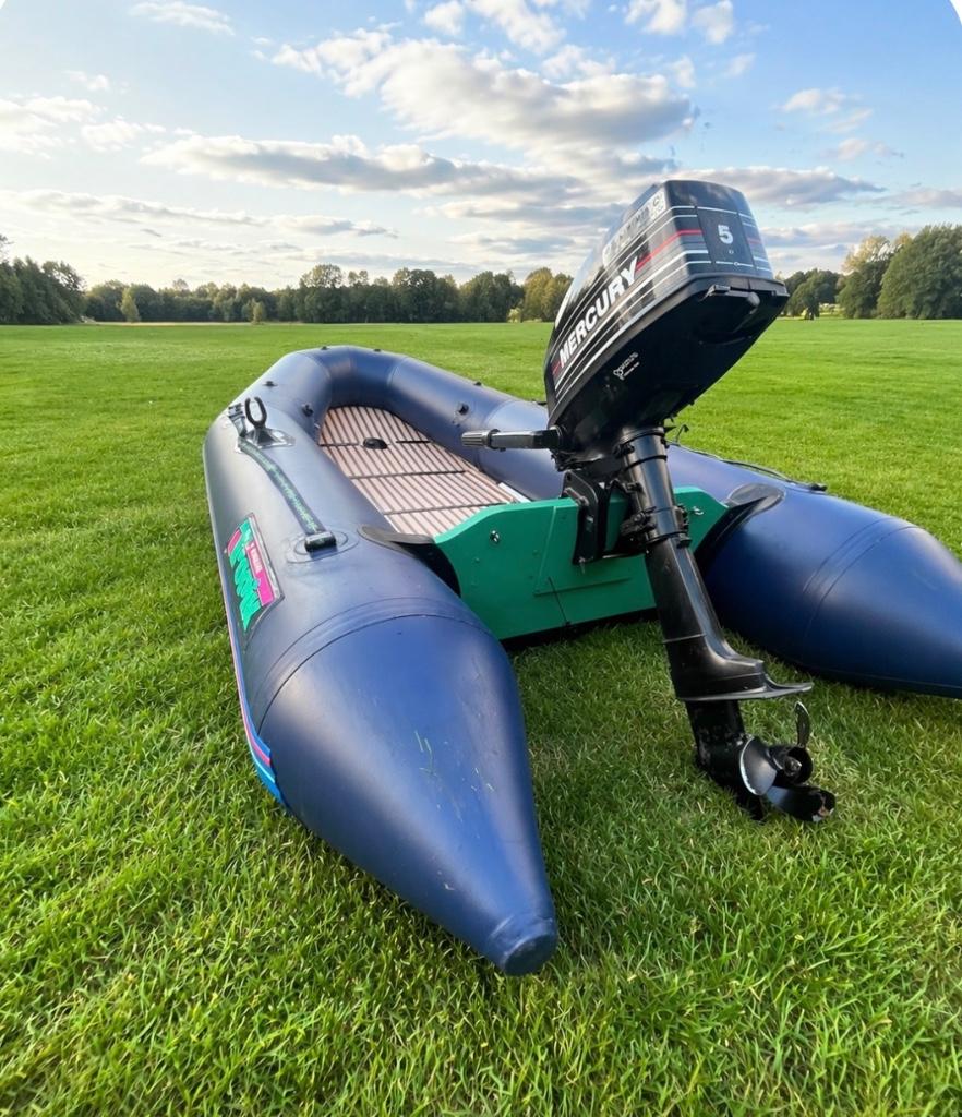 Rubberboot, Watersport en Boten, Ophalen, Gebruikt, Zodiac, Hout