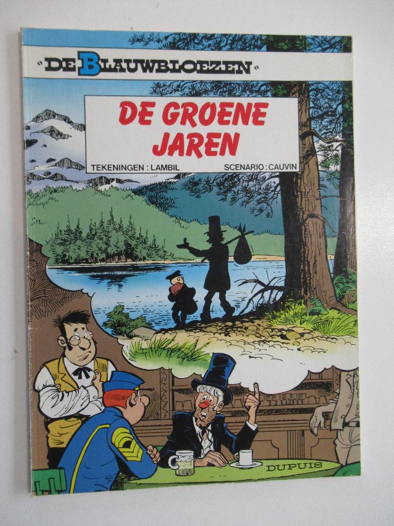 de blauwbloezen...nr.34...de groene jaren, Ophalen of Verzenden, Gelezen