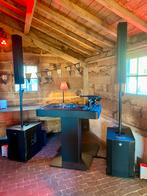 2x RCF EVOX12 met hoezen ( top luidsprekers), Ophalen, Zo goed als nieuw