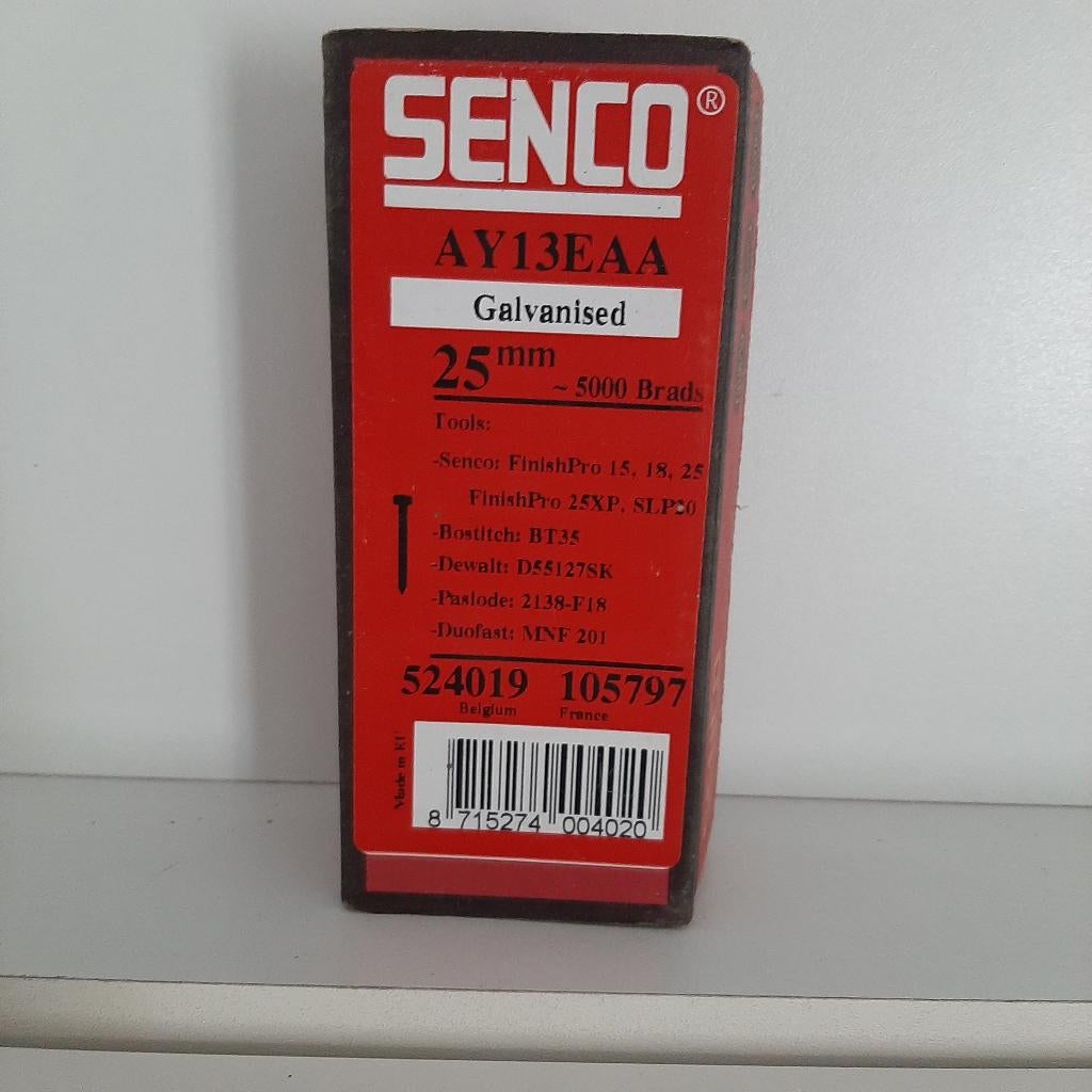 senco nagels, Enlèvement
