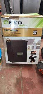 Brievenbus voor grote pakketten in matte antracietkleur, Ophalen