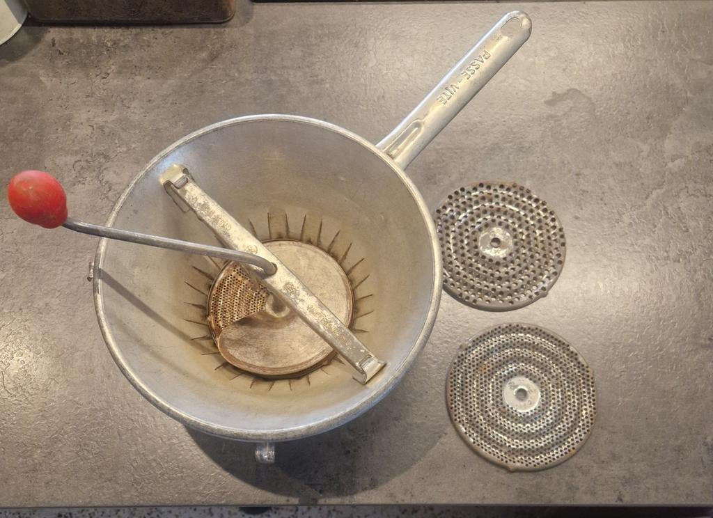 Passe-vite met 3 zeven, Antiek en Kunst, Ophalen