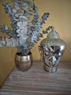 Sfeervol decoratief boeddha hoofd in gekleurd glas, Ophalen of Verzenden, Gebruikt