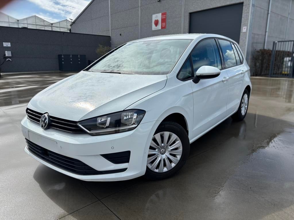 VOLKSWAGEN GOLF SPORTVAN BENZINE Euro 6b/ ONDERHOUDSBOEKJE, Auto's, Volkswagen, 4 cilinders, 1198 cc, Wit, Golf Sportsvan