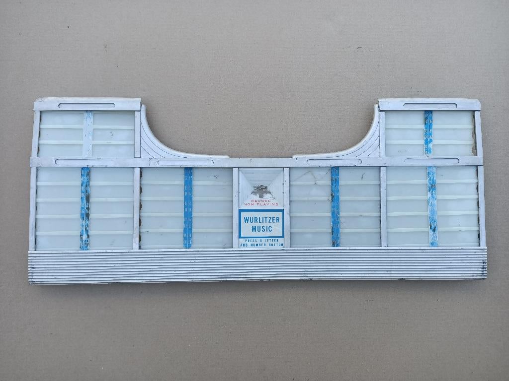 Titel Rek Wurlitzer 2410 (1960) jukebox, Envoi, Wurlitzer