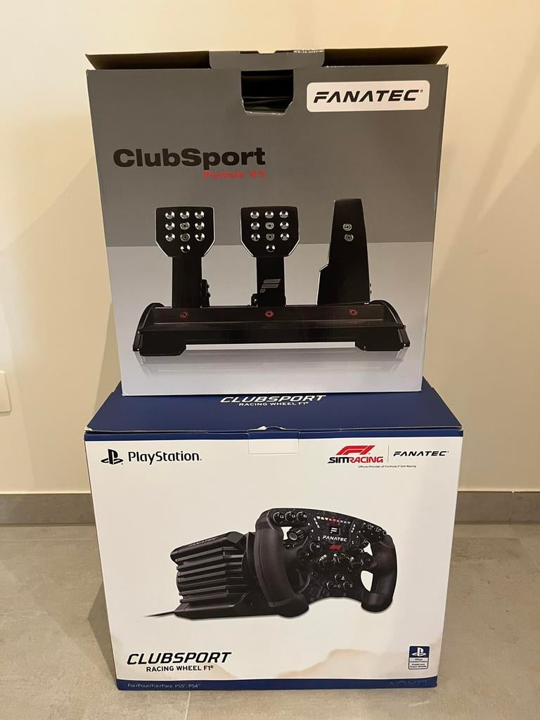 Clubsport Racing Wheel F1 + Clubsport Pedals V3 + Playseat, Enlèvement, Comme neuf