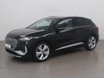 Audi Q4 e-tron 82 kwh 40 s line 204 AT, Auto's, Automaat, Gebruikt, Zwart, Overige bekleding