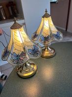 Tafellampen (set van 2 stuks), Huis en Inrichting, Ophalen, Gebruikt, Glas