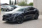 Peugeot 408 GT-UITVOERING*BENZINE-HYBRID*LEDER-ALCANT*ZETELV, Auto's, Peugeot, Gebruikt, 1199 cc, Alcantara, Zwart