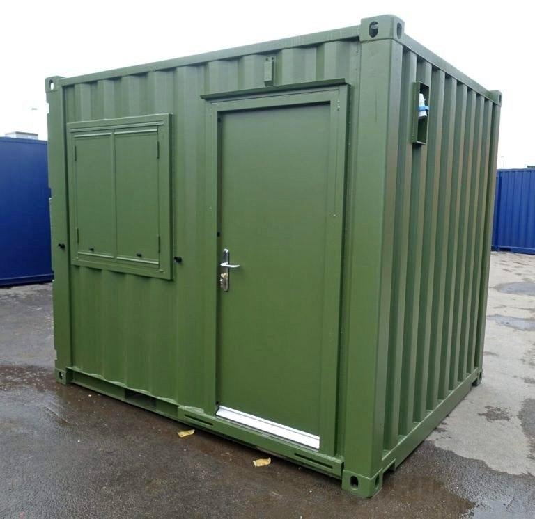 Container van 3 meter met raam, Doe-het-zelf en Bouw, Containers, Ophalen of Verzenden