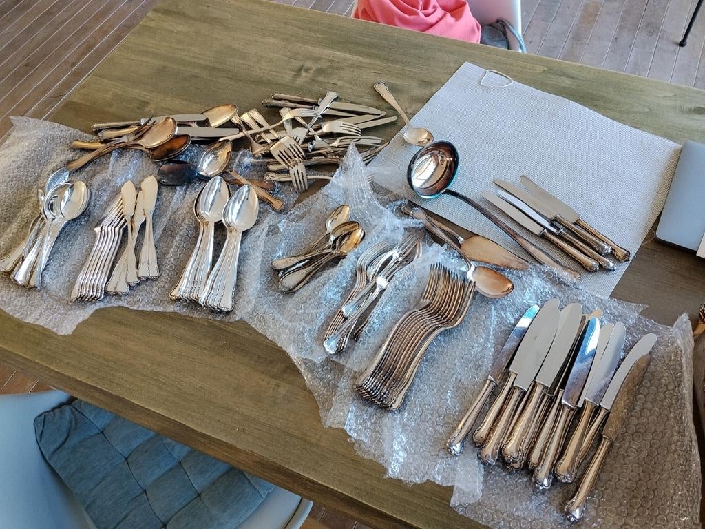 Zilver bestek, Antiquités & Art, Antiquités | Couverts, Enlèvement