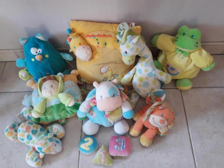 Knuffels Baby, Kinderen en Baby's, Speelgoed | Knuffels en Pluche, Zo goed als nieuw, Kikker, Ophalen of Verzenden