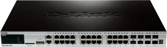 D-Link 28-Port xStack L3 Gigabit Switch DGS-3620-28TC, Computers en Software, Netwerk switches