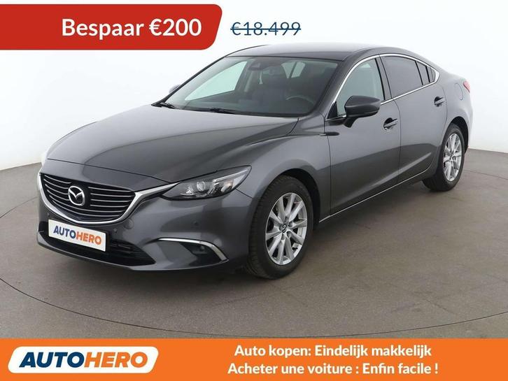 Mazda 6 2.2 SKYACTIV-D Evolution Tech (bj 2019, automaat), Auto's, Mazda, Te koop, ABS, Airbags, Airconditioning, Android Auto