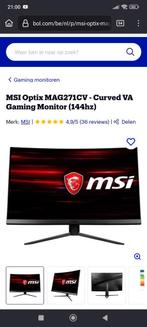 MSI Optix MAG271CV, Ophalen of Verzenden, HDMI, Gaming