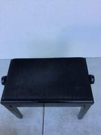 Pianobankje, Muziek en Instrumenten, Piano's, Ophalen, Zwart, Zo goed als nieuw, Piano