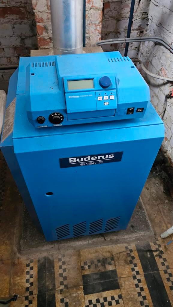 Buderus G124X-32 (31.6kW) + Ecomatic 2000 |, Doe-het-zelf en Bouw, Verwarming en Radiatoren, Gebruikt, Cv-ketel of Combi-ketel