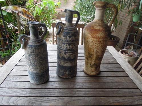 cruche avec anse céramique faïence vase en terre cuite, Antiquités & Art, Antiquités | Céramique & Poterie, Enlèvement ou Envoi