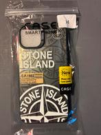 Coque Stone Island noir iPhone 14, Ophalen of Verzenden, Zo goed als nieuw, IPhone 14, Hoesje of Tasje