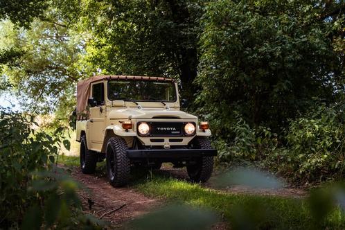 Toyota land cruiser bj 43/40/42/45 1980 , 3000cc diesel, Auto's, Jeep, Particulier, Bluetooth, Radio, Trekhaak, USB, Diesel, Handgeschakeld