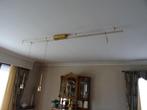 VERLICHTING, Huis en Inrichting, Lampen | Hanglampen, Gebruikt, 50 tot 75 cm, Ophalen, Glas