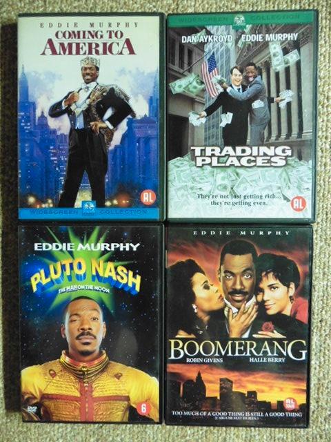 Eddie Murphy Film pakket, Cd's en Dvd's, Dvd's | Komedie, Zo goed als nieuw, Ophalen of Verzenden