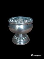 Vintage silver plated vase, Zilver, Ophalen
