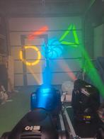 4 Stuks Movingheads  Cyclone 80 met flightcase, Ophalen, Zo goed als nieuw, Licht, Kleur