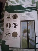 Magnetisch horgordijn 100x210cm zwart nieuw, Huis en Inrichting, Stoffering | Gordijnen en Lamellen, Ophalen of Verzenden, Zwart