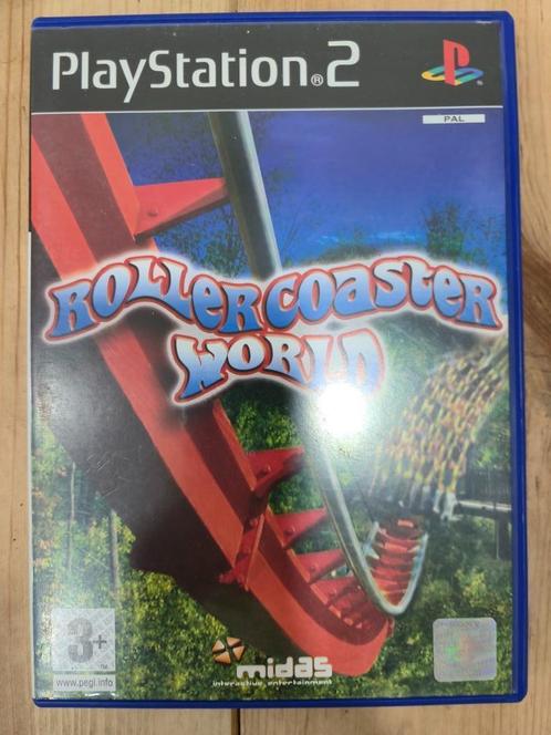 Rollercoaster World - PS2 (PlayStation 2) CIB, Games en Spelcomputers, Games | Sony PlayStation 2, Gebruikt, Ophalen of Verzenden