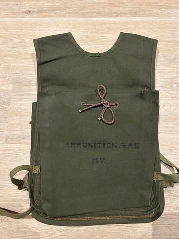 Sac de munitions US WW2 M2, original, NOS