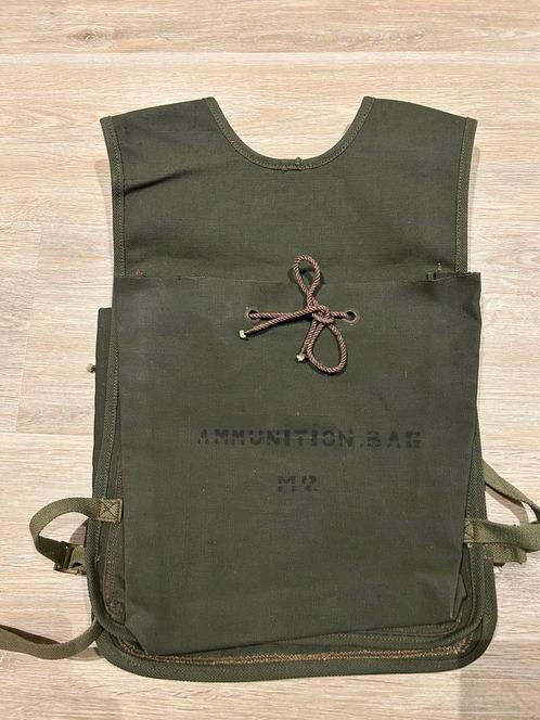 Sac de munitions US WW2 M2, original, NOS, Collections, Objets militaires | Seconde Guerre mondiale, Enlèvement ou Envoi