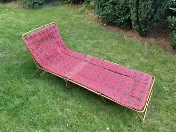 Vintage 1970 LAFUMA kampeer / zonnebed  beschikbaar voor biedingen