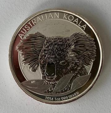 1 ounce zilver - Australian Koala - 2014 beschikbaar voor biedingen